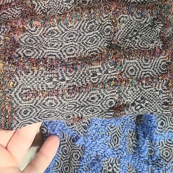 SAACHI wool blend scarf/wrap - Picture 3 of 8